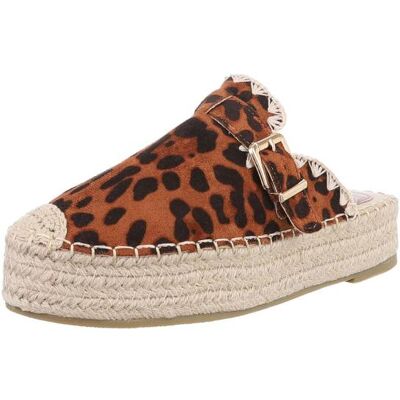 Ital-Design Plateausandaletten für Damen in Braun und Camel Ital-Design Plateausandaletten für Damen in Braun und Camel