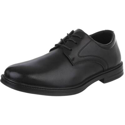 Ital-Design Schnürer für Herren in Schwarz Ital-Design Schnürer für Herren in Schwarz
