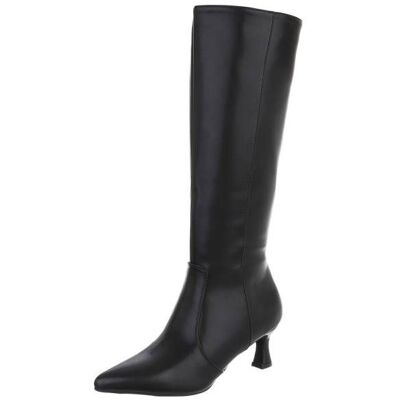 Ital-Design Klassische Stiefel für Damen in Schwarz Ital-Design Klassische Stiefel für Damen in Schwarz