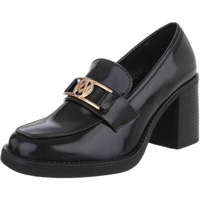 Ital-Design High Heel Pumps für Damen in Schwarz Ital-Design High Heel Pumps für Damen in Schwarz