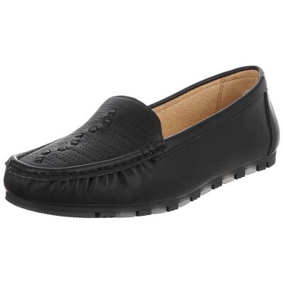 Ital-Design Slipper für Damen in Schwarz Ital-Design Slipper für Damen in Schwarz
