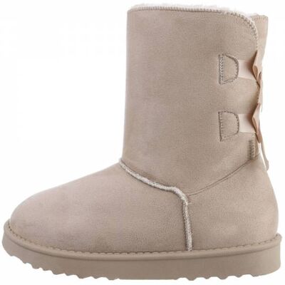 Ital-Design Snowboots für Damen in Beige Ital-Design Snowboots für Damen in Beige