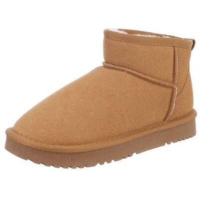 Ital-Design Snowboots für Damen in Camel Ital-Design Snowboots für Damen in Camel