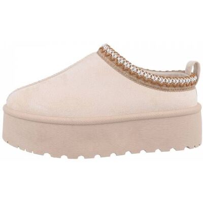 Ital-Design Snowboots für Damen in Beige Ital-Design Snowboots für Damen in Beige