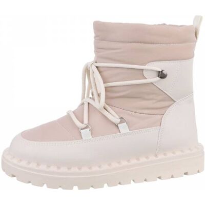Ital-Design Snowboots für Damen in Beige Ital-Design Snowboots für Damen in Beige