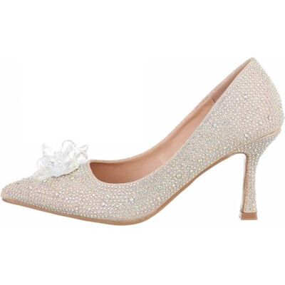 Ital-Design High Heel Pumps für Damen in Gold Ital-Design High Heel Pumps für Damen in Gold