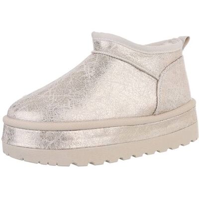 Ital-Design Snowboots für Damen in Gold Ital-Design Snowboots für Damen in Gold