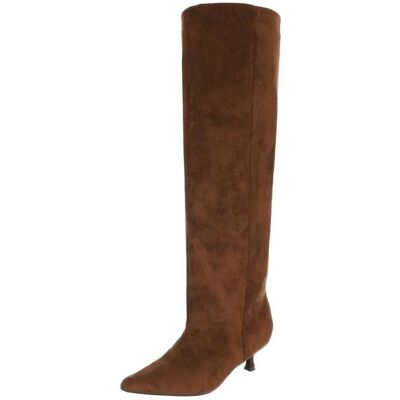 Ital-Design Overknees für Damen in Braun Ital-Design Overknees für Damen in Braun