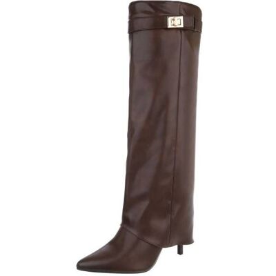 Ital-Design High-Heel Stiefel für Damen in Braun Ital-Design High-Heel Stiefel für Damen in Braun
