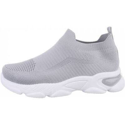 Ital-Design Freizeitschuhe für Kinder in Hellgrau Ital-Design Freizeitschuhe für Kinder in Hellgrau