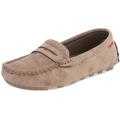 Ital-Design Slipper für Damen in Hellbraun Ital-Design Slipper für Damen in Hellbraun