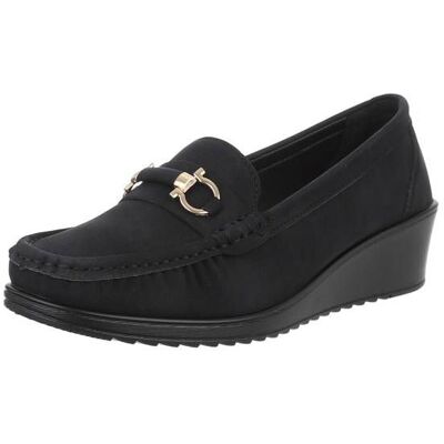 Ital-Design Slipper für Damen in Schwarz Ital-Design Slipper für Damen in Schwarz