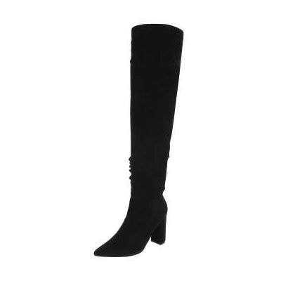 Ital-Design Overknees für Damen in Schwarz Ital-Design Overknees für Damen in Schwarz