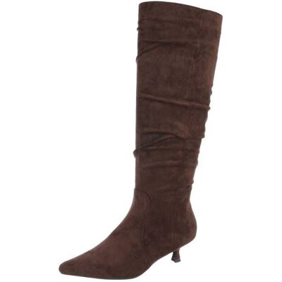 Ital-Design Klassische Stiefel für Damen in Bronze Ital-Design Klassische Stiefel für Damen in Bronze