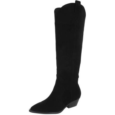 Ital-Design Western- & Bikerstiefel für Damen in Schwarz Ital-Design Western- & Bikerstiefel für Damen in Schwarz