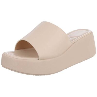 Ital-Design Plateausandaletten für Damen in Beige Ital-Design Plateausandaletten für Damen in Beige