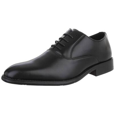 Ital-Design Schnürer für Herren in Schwarz Ital-Design Schnürer für Herren in Schwarz
