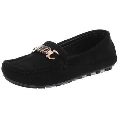 Ital-Design Slipper für Damen in Schwarz Ital-Design Slipper für Damen in Schwarz