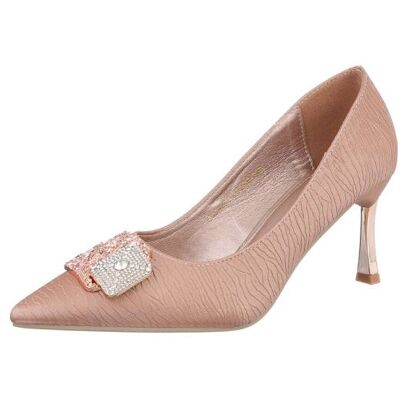 Ital-Design High Heel Pumps für Damen in Champagner Ital-Design High Heel Pumps für Damen in Champagner