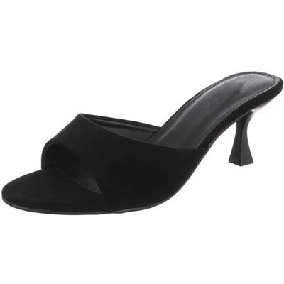Ital-Design Pantoletten für Damen in Schwarz Ital-Design Pantoletten für Damen in Schwarz