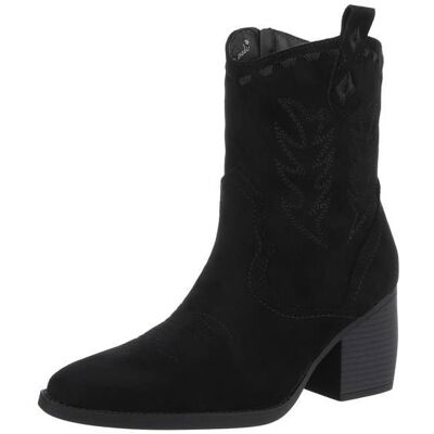 Ital-Design Western- & Bikerboots für Damen in Schwarz Ital-Design Western- & Bikerboots für Damen in Schwarz