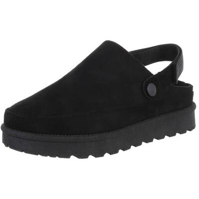 Ital-Design Hausschuhe für Damen in Schwarz Ital-Design Hausschuhe für Damen in Schwarz