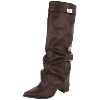 Ital-Design High-Heel Stiefel für Damen in Braun Ital-Design High-Heel Stiefel für Damen in Braun