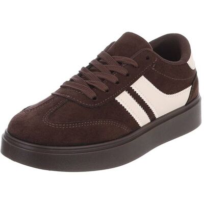 Ital-Design Sneakers Low für Damen in Braun Ital-Design Sneakers Low für Damen in Braun