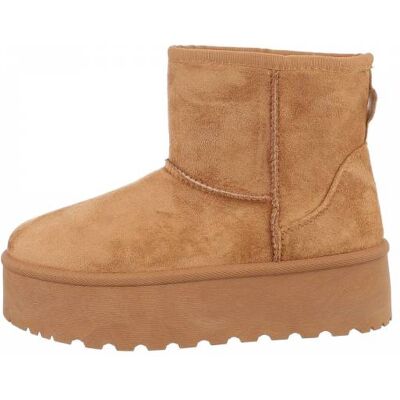 Ital-Design Snowboots für Damen in Camel Ital-Design Snowboots für Damen in Camel
