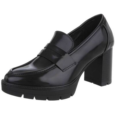 Ital-Design High Heel Pumps für Damen in Schwarz Ital-Design High Heel Pumps für Damen in Schwarz