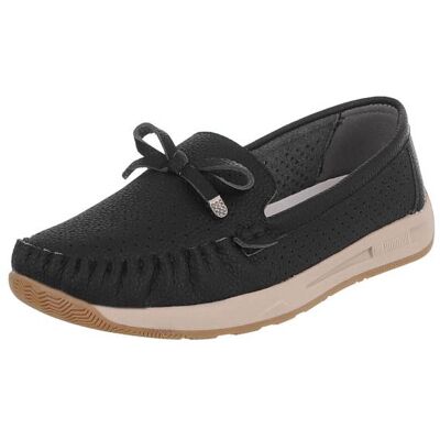 Ital-Design Slipper für Damen in Schwarz Ital-Design Slipper für Damen in Schwarz