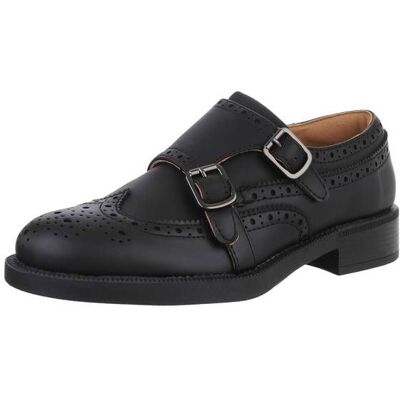 Ital-Design Slipper für Damen in Schwarz Ital-Design Slipper für Damen in Schwarz