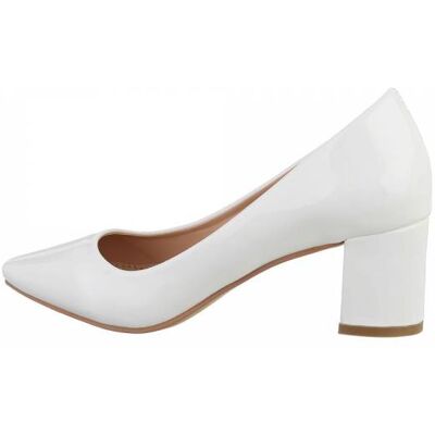 Ital-Design Klassische Pumps für Damen in Weiß Ital-Design Klassische Pumps für Damen in Weiß