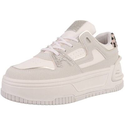 Ital-Design Sneakers Low für Damen in Beige Ital-Design Sneakers Low für Damen in Beige