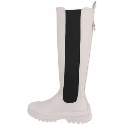 Ital-Design Plateaustiefel für Damen in Beige Ital-Design Plateaustiefel für Damen in Beige