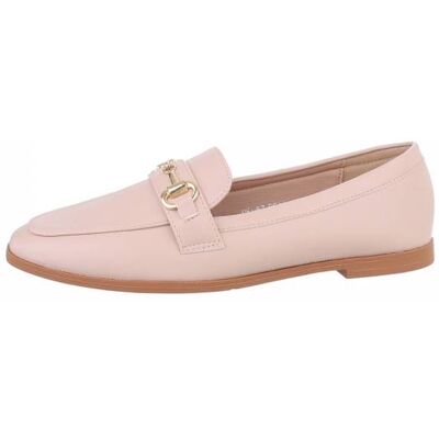 Ital-Design Mokassins für Damen in Beige Ital-Design Mokassins für Damen in Beige