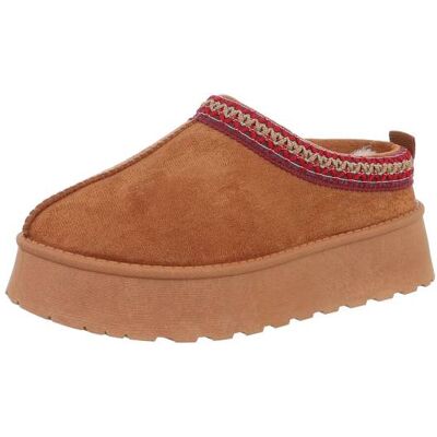Ital-Design Snowboots für Damen in Camel Ital-Design Snowboots für Damen in Camel