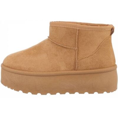 Ital-Design Snowboots für Damen in Camel Ital-Design Snowboots für Damen in Camel