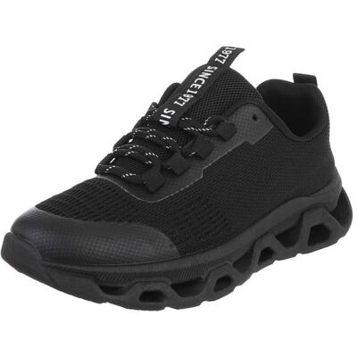 Ital-Design Sneakers für Herren in Schwarz Ital-Design Sneakers für Herren in Schwarz
