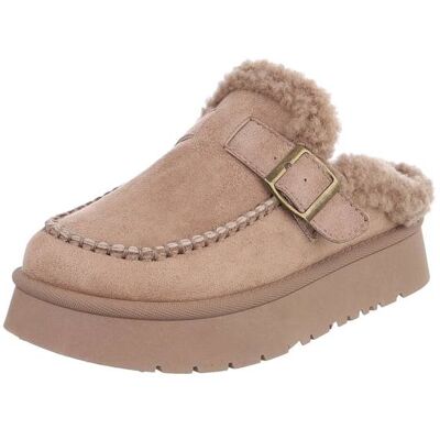 Ital-Design Snowboots für Damen in Hellbraun Ital-Design Snowboots für Damen in Hellbraun