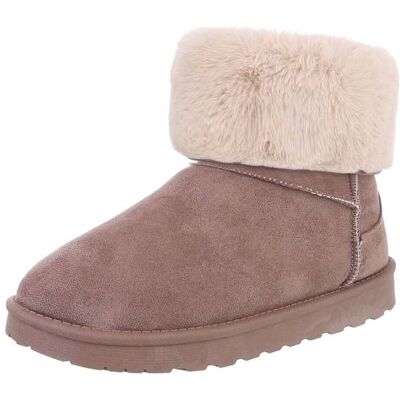 Ital-Design Snowboots für Damen in Hellbraun Ital-Design Snowboots für Damen in Hellbraun