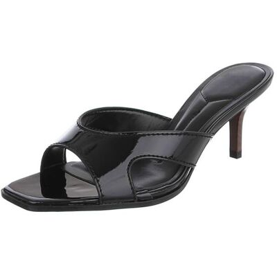 Ital-Design Pantoletten für Damen in Schwarz Ital-Design Pantoletten für Damen in Schwarz