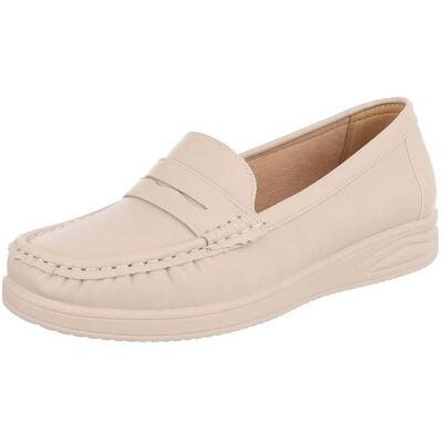 Ital-Design Slipper für Damen in Beige Ital-Design Slipper für Damen in Beige