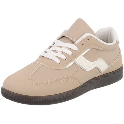 Ital-Design Sneakers Low für Damen in Hellbraun Ital-Design Sneakers Low für Damen in Hellbraun
