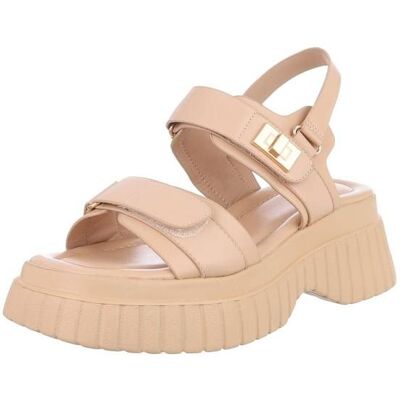 Ital-Design Plateausandaletten für Damen in Beige Ital-Design Plateausandaletten für Damen in Beige