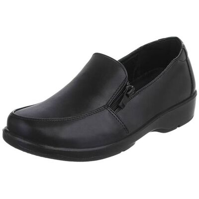 Ital-Design Slipper für Damen in Schwarz Ital-Design Slipper für Damen in Schwarz