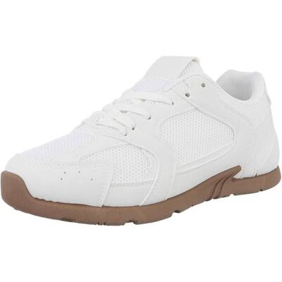 Ital-Design Sneakers Low für Damen in Weiß Ital-Design Sneakers Low für Damen in Weiß