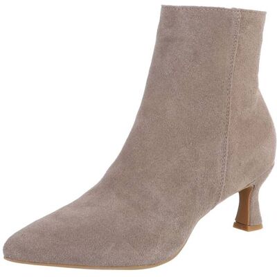 Ital-Design Klassische Stiefeletten für Damen in Hellbraun Ital-Design Klassische Stiefeletten für Damen in Hellbraun