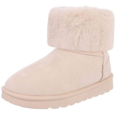 Ital-Design Snowboots für Damen in Beige Ital-Design Snowboots für Damen in Beige