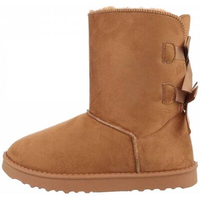 Ital-Design Snowboots für Damen in Camel Ital-Design Snowboots für Damen in Camel